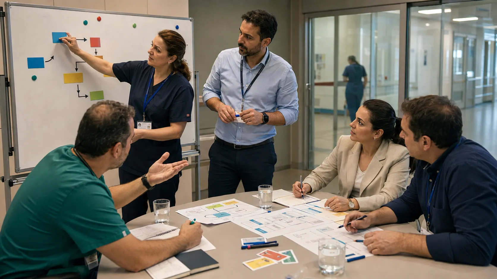 Sağlık ekibiyle yürütülen gelişim workshopu